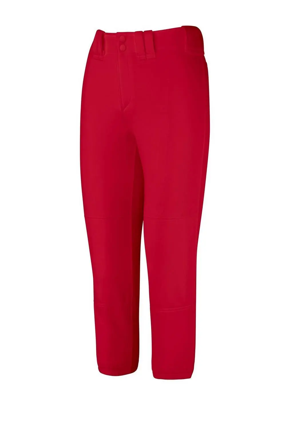 Mizuno Belted Softball Pant Red- Softball Pant 1