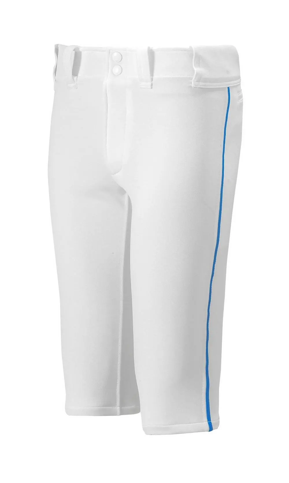 Mizuno Premier Baseball Short Pant White/ Royal - Aurora-King 1