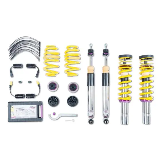 Kw Variant 3 Coilovers - S4 B9 With Electronic Dampers 1