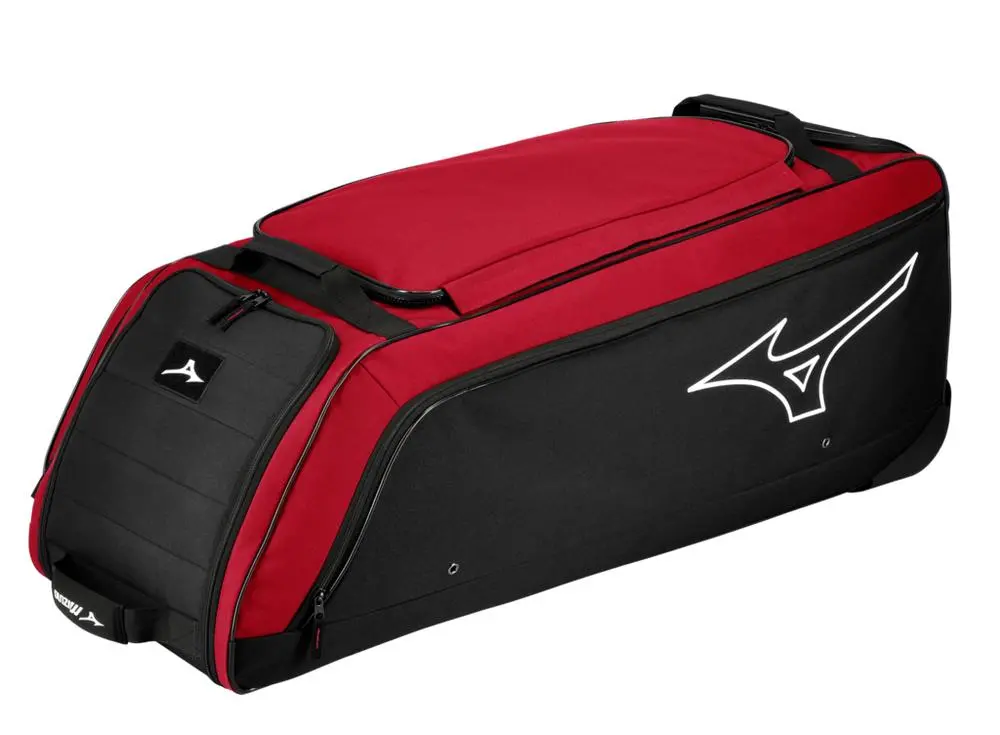 Mizuno Samurai Wheel Bag - Red 1