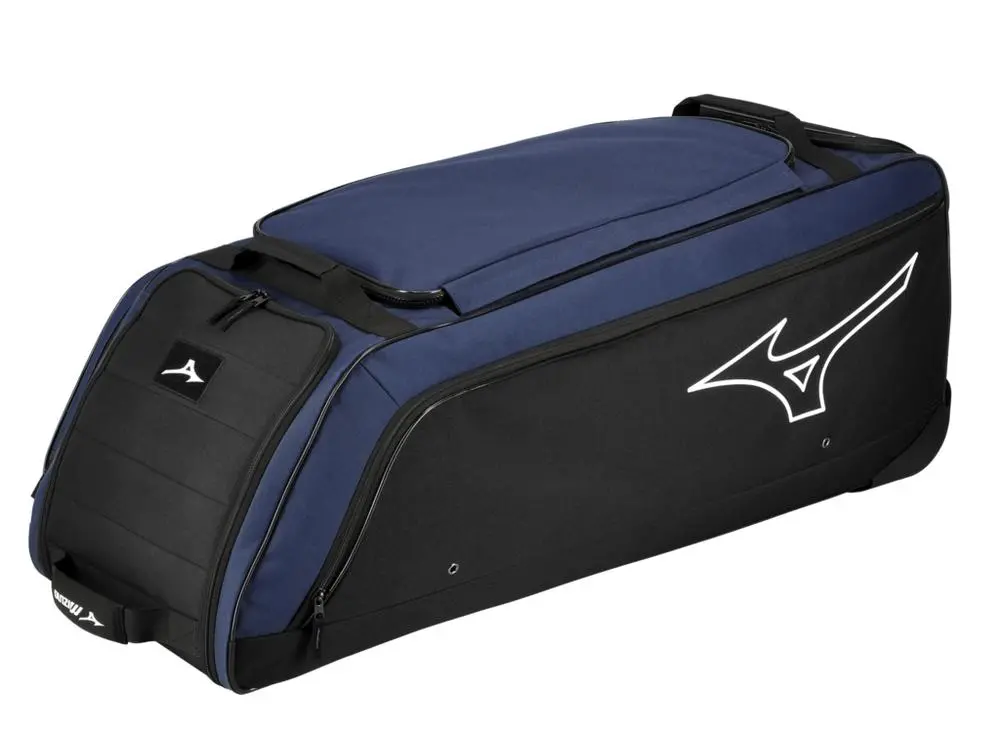 Mizuno Samurai Wheel Bag - Navy 1