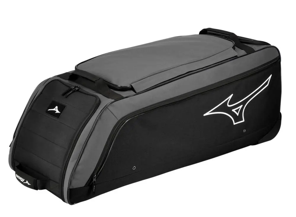 Mizuno Samurai Wheel Bag - Grey 1