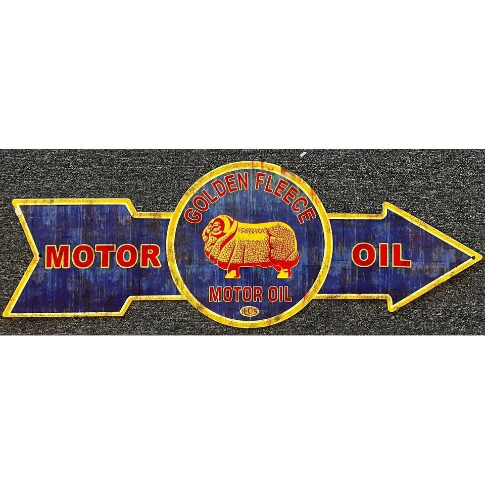 Retro Tin Sign Retro Golden Fleece 1