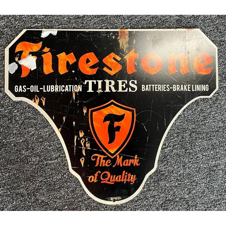 Retro Tin Sign Retro Firestone 1