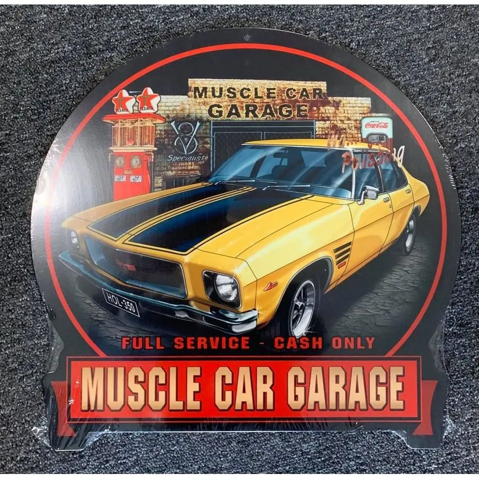 Retro Tin Sign Holden Gts 1