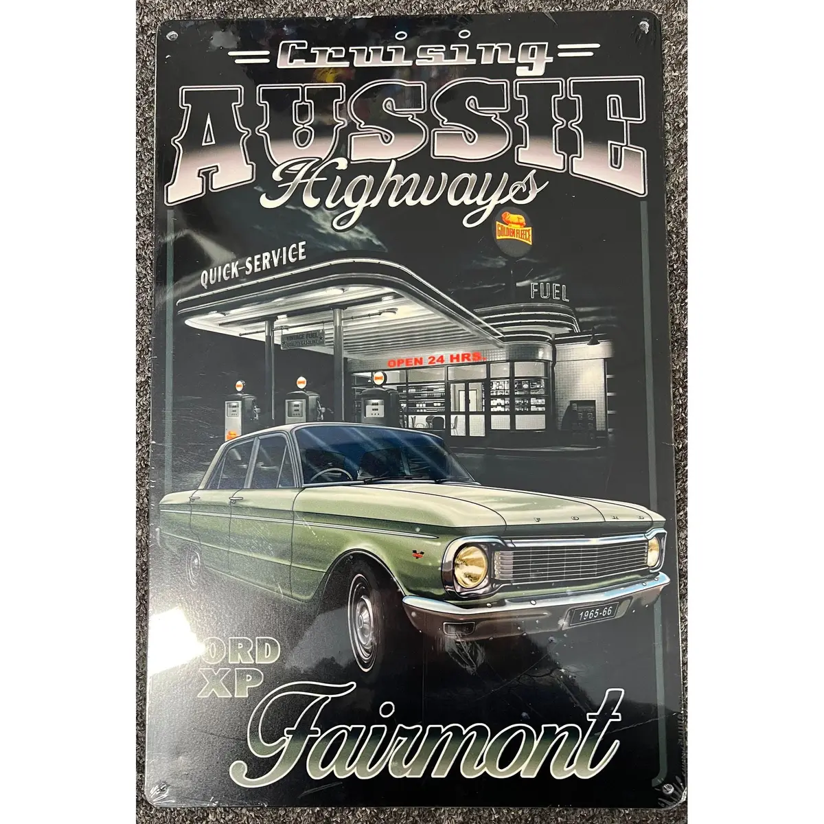 Retro Tin Sign Ford Xp Fairmont 1