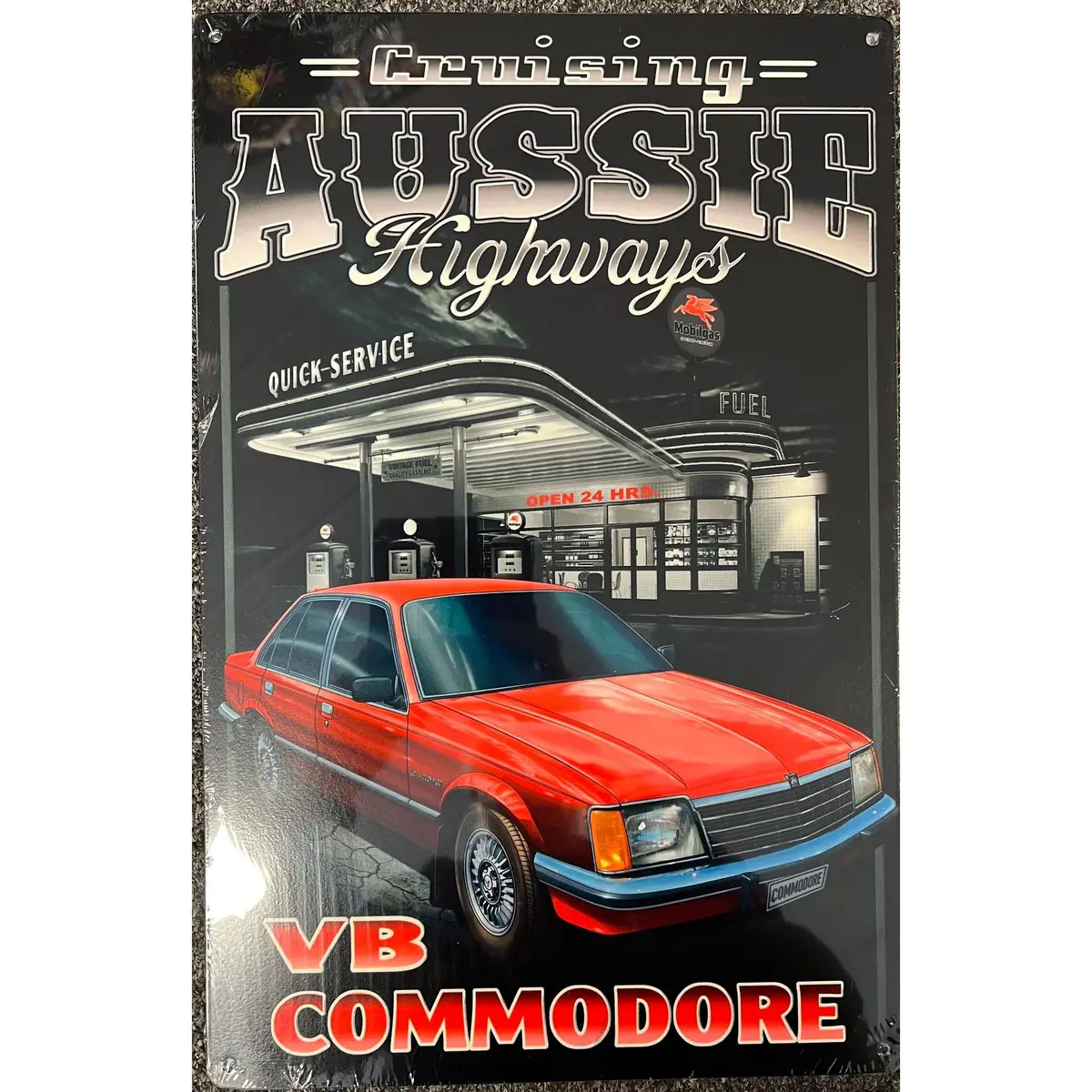 Retro Tin Sign Vb Commodore 1