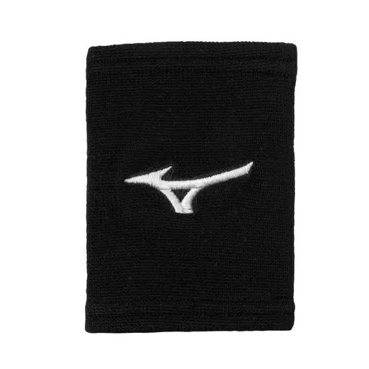Mizuno 5" Wristband | Black 1