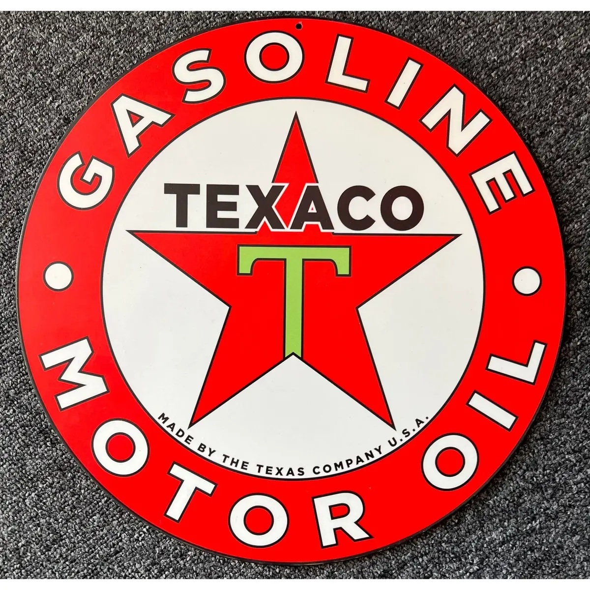 Retro Tin Sign Texaco 1