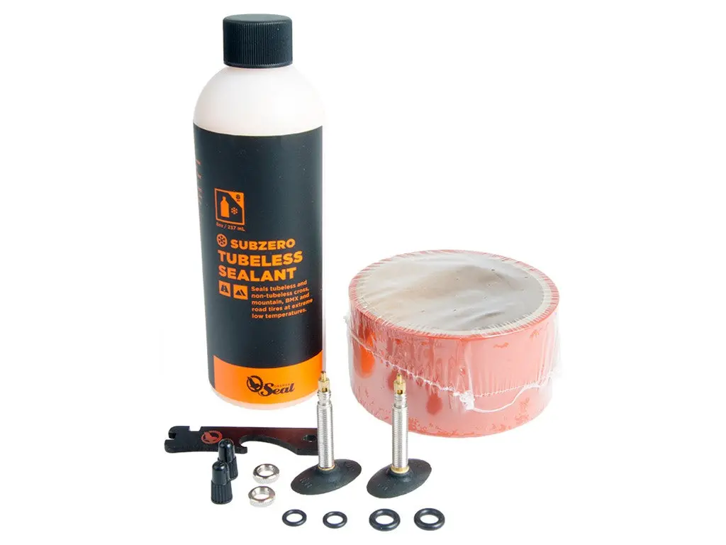 Orange Seal Tubeless Kit - 45 Mm Rim Tape And Subzero Selant 1