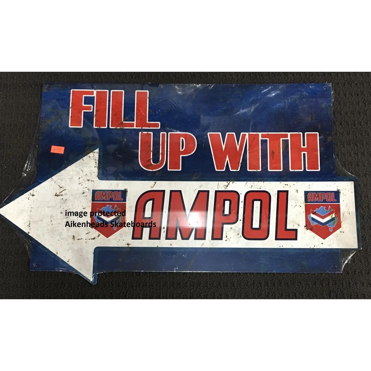 Ampol Retro Tin Sign 1