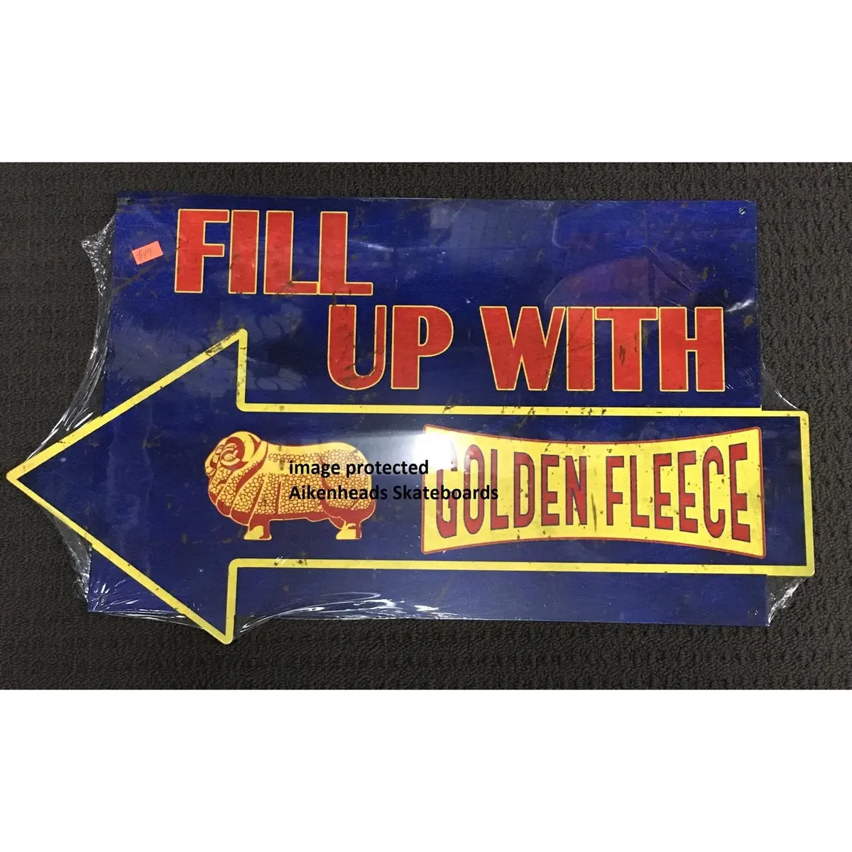 Golden Fleece Retro Tin Sign 1
