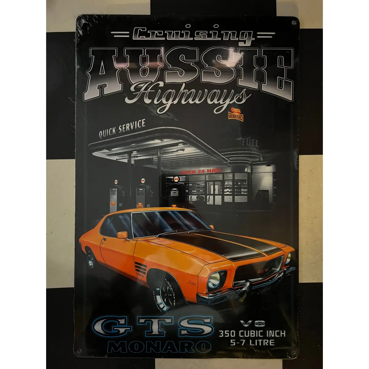 Retro Tin Sign Gts Monaro 1