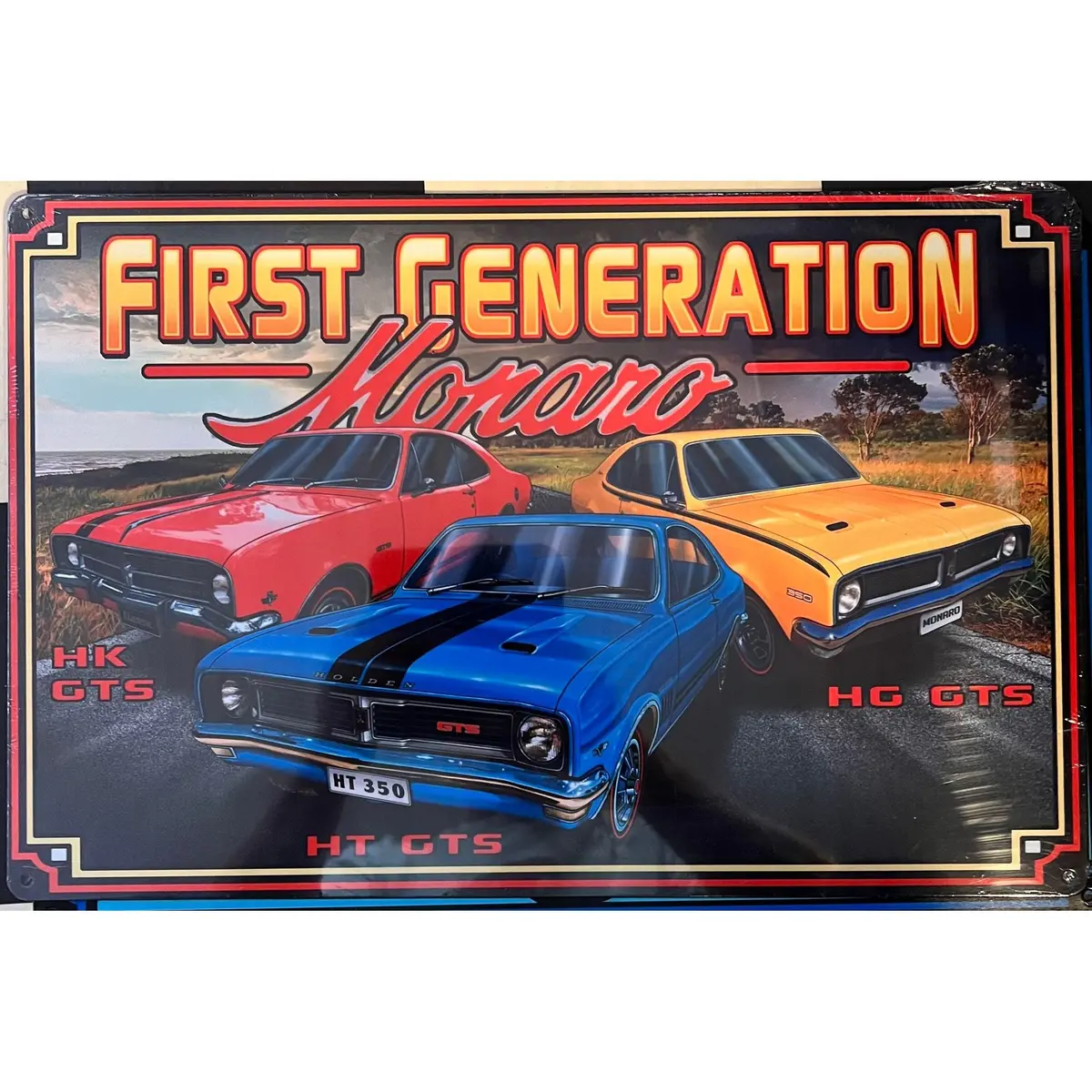 Retro Tin Sign 1St Generation Monaro 1
