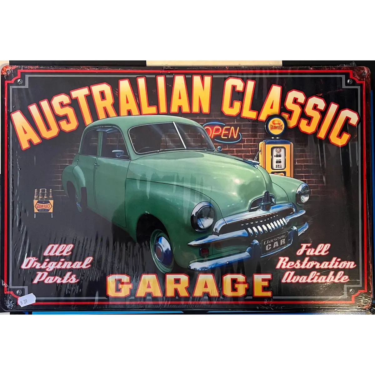 Retro Tin Sign Holden 1