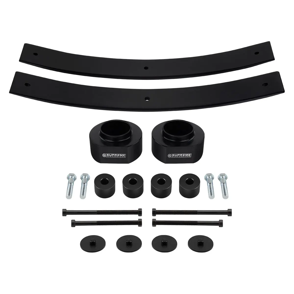 3" Front + 2" Rear Lift Full Kit Add-A-Leafs Transfer Case Drop Fits 1984-2001 Jeep Cherokee Xj 4Wd 1