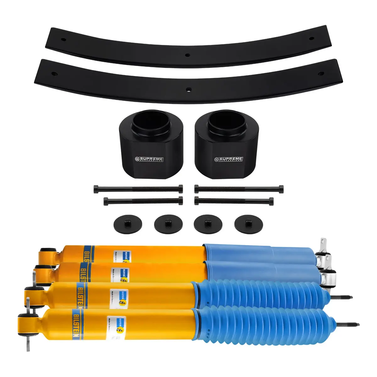 1984-2001 Jeep Cherokee Xj Full Suspension Lift Kit, Transfer Case Drop & Bilstein Shocks 2Wd 4Wd 1