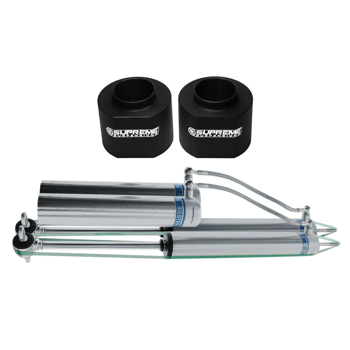 1984-2001 Jeep Cherokee Xj Front Suspension Lift Kit & Bilstein Shocks 2Wd 4Wd 3