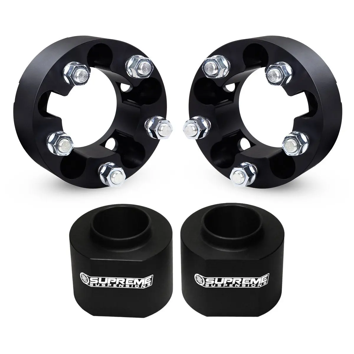 1997-2006 Jeep Wrangler Tj Front Or Rear Coil Spacer Lift Kit & Wheel Spacers 2Wd 4Wd 1