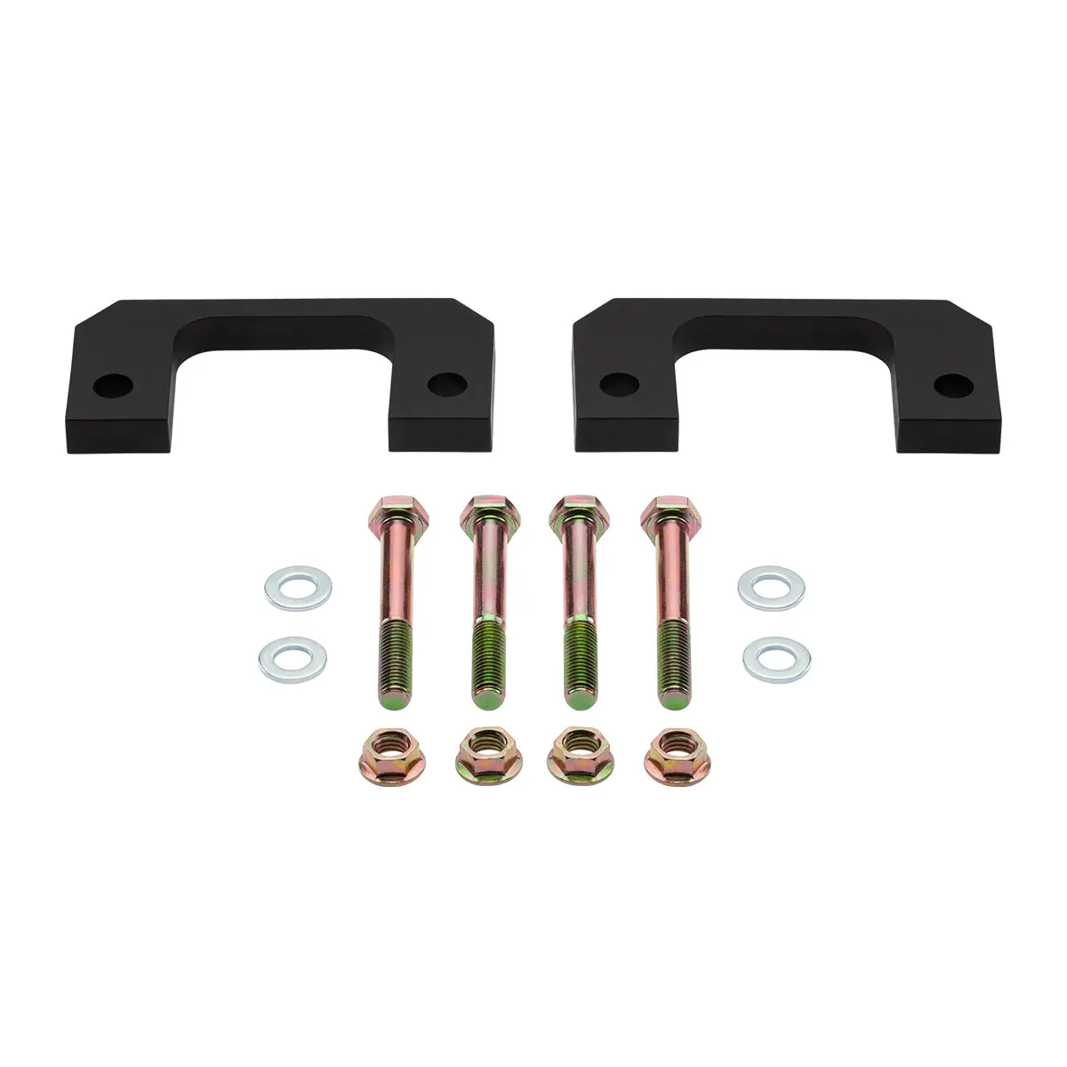 2.5" Lowering Kit For 2007-2023 Chevy Silverado Gmc Sierra - Front Bottom Strut Spacers 1
