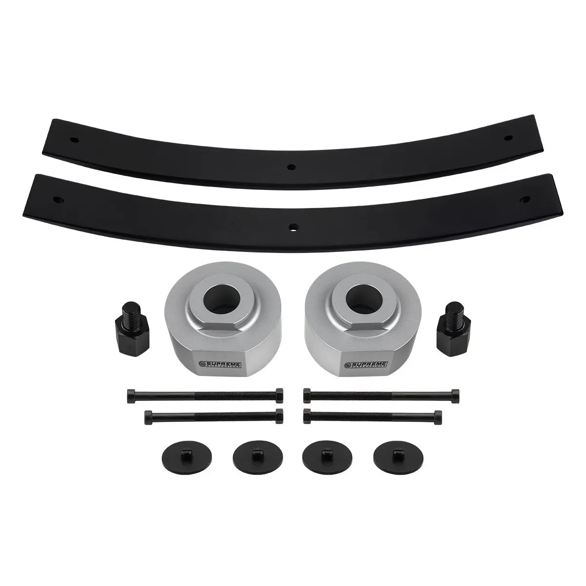 2" Front Lift Spring Spacers + 2" Rear Lift Short Add-A-Leaf Springs For 1983-1996 Ford Ranger 2