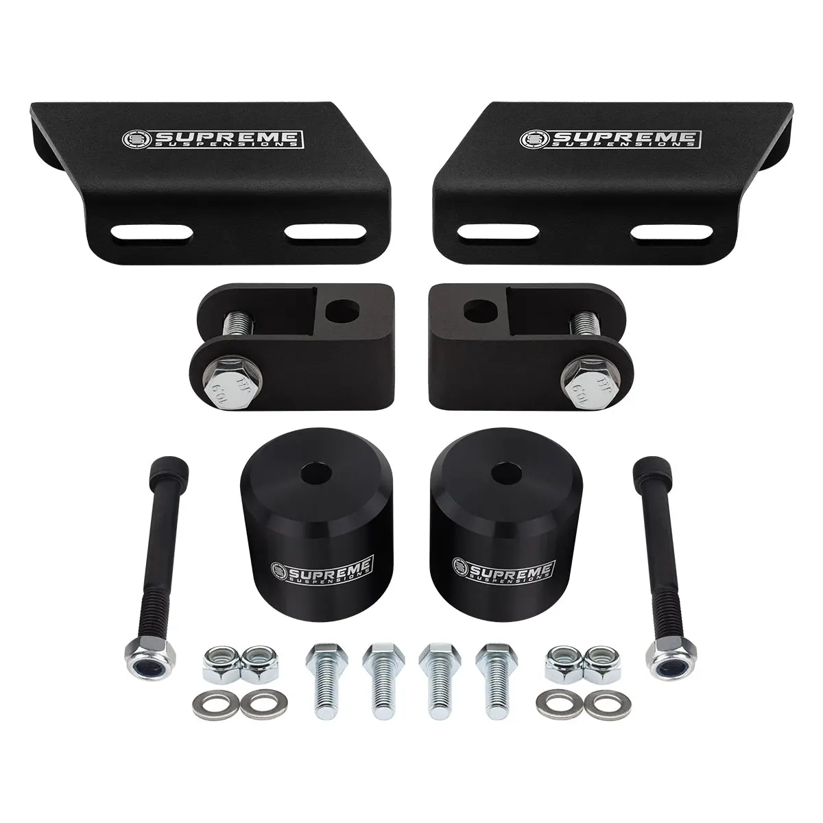 2008-2023 Ford Super Duty Front Suspension Lift Kit, Front Shock Extenders & Sway Bar Drop Bracket 4Wd 1