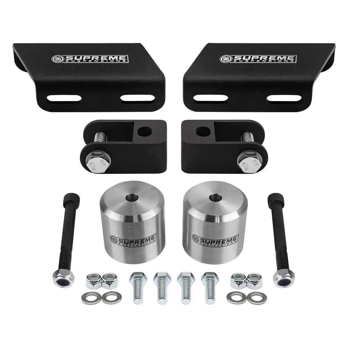2008-2023 Ford Super Duty Front Suspension Lift Kit, Front Shock Extenders & Sway Bar Drop Bracket 4Wd 5