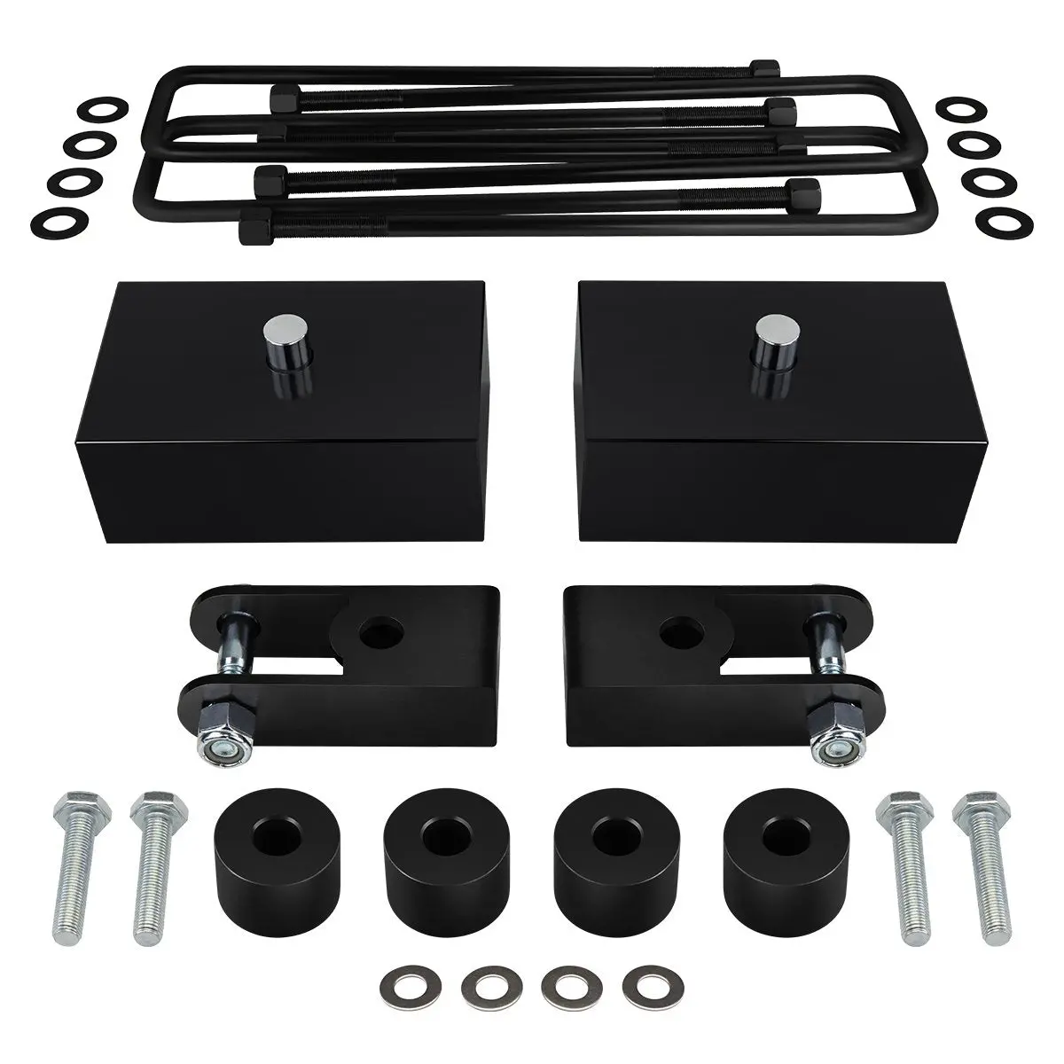 2012-2019 Nissan Nv3500 Rear Suspensions Lift Kit W/ Rear Shock Extenders & Sway Bar Drop Kit 2Wd 1