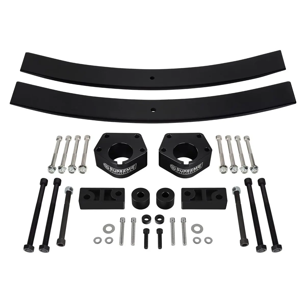 2.5" Front + 2" Rear Full Lift Kit Includes Add-A-Leafs Sway Bar Drop Fits 1993-1998 Toyota Ifs T100 1