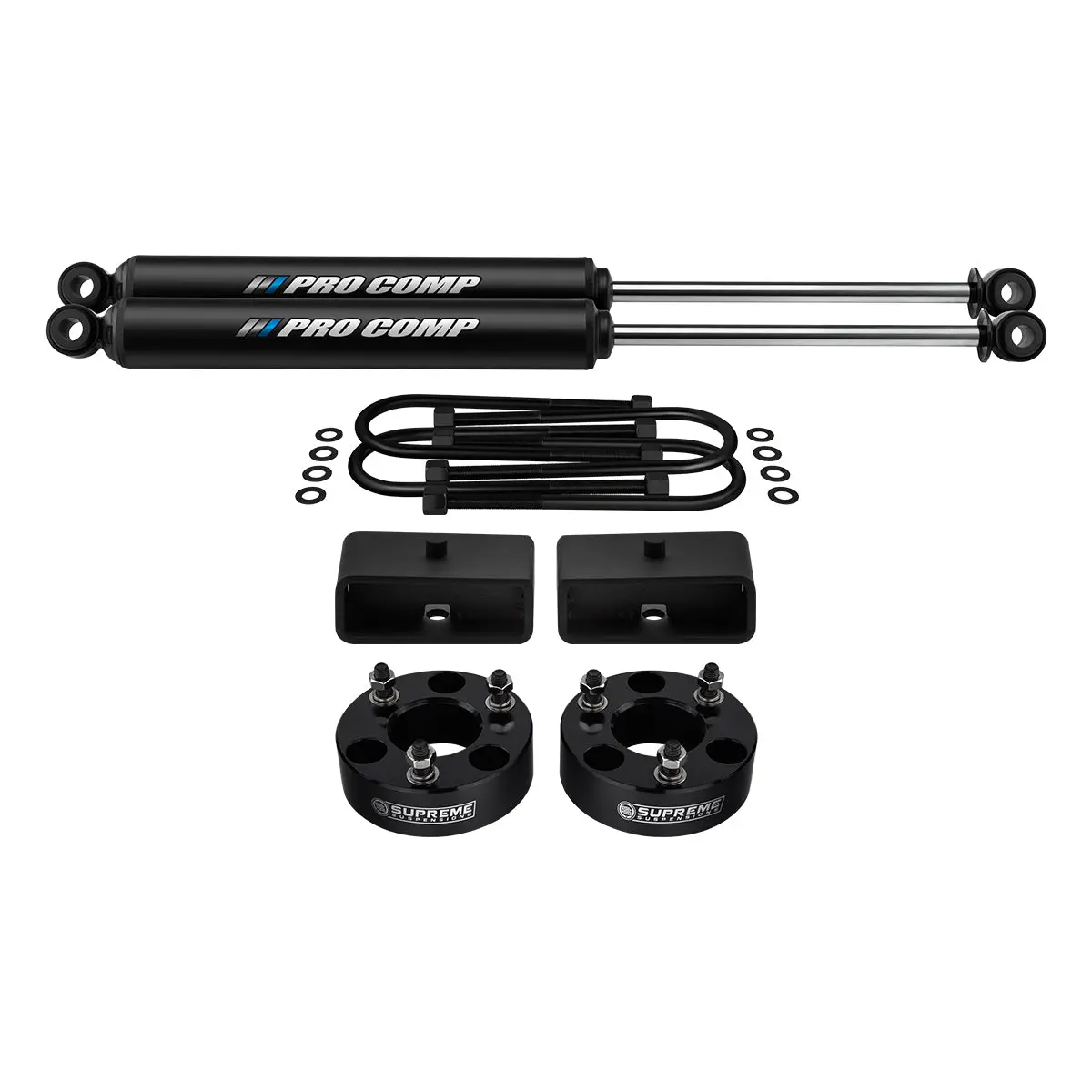 2006-2008 Dodge Ram 1500 Full Suspension Lift Kit With Rear Pro Comp Pro-X Shocks 4Wd 1