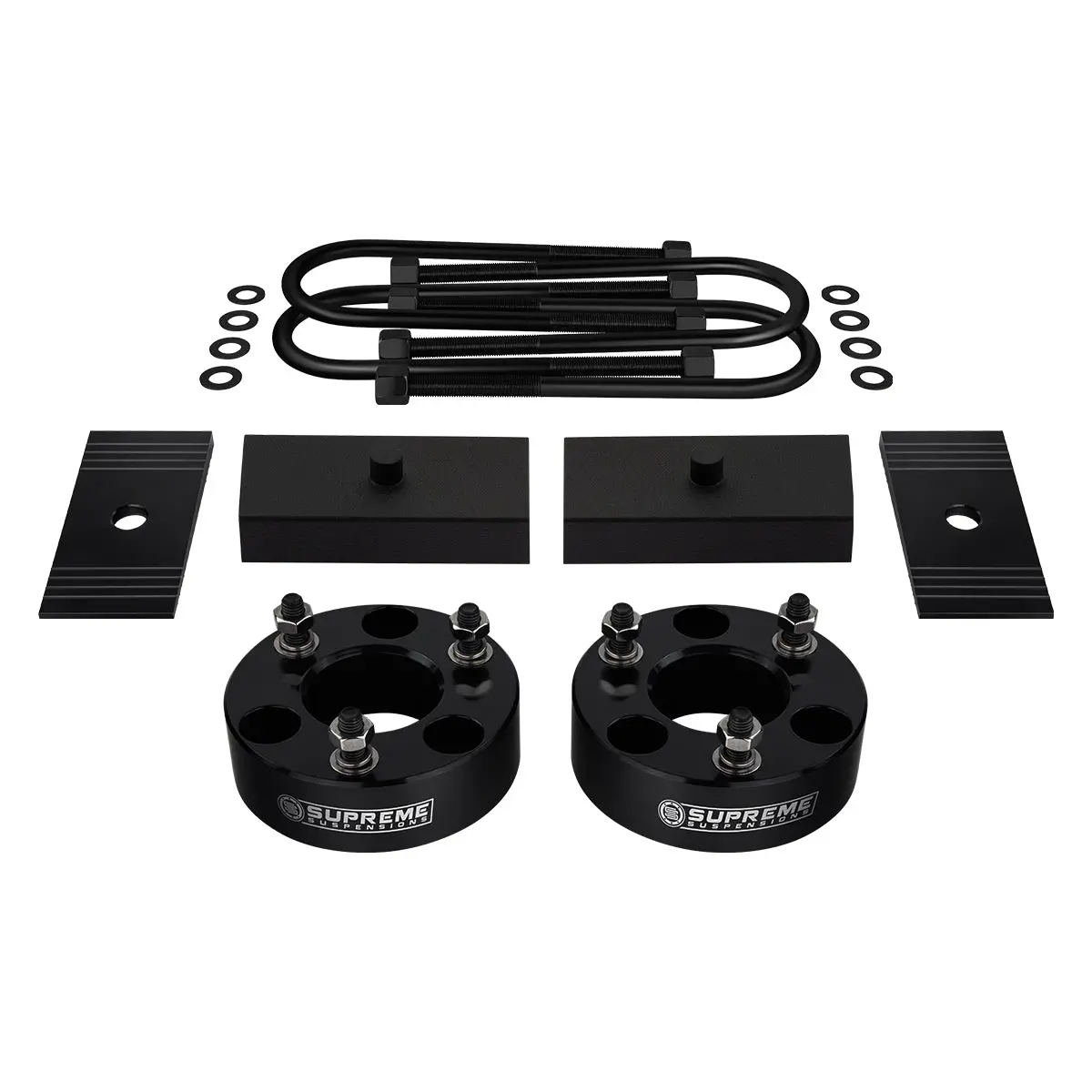 2005-2011 Dodge Dakota Full Suspension Lift Kit With Pinion Alignment Shims 2Wd | Supreme's New Hd Steel Lift Blocks! 1
