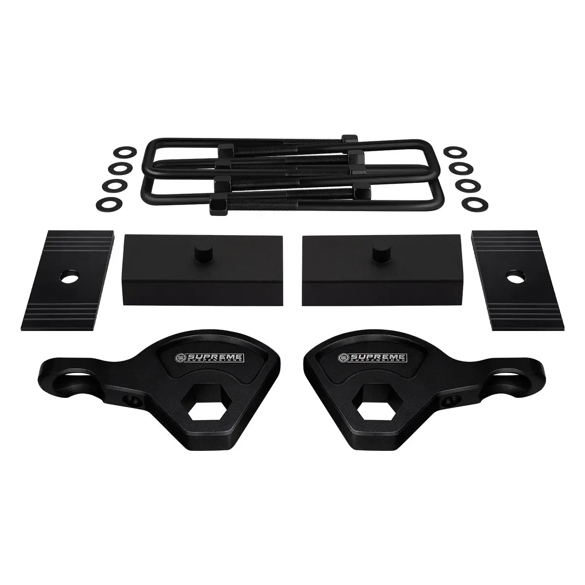 1987-2004 Dodge Dakota Full Suspension Lift Kit With Pinion Alignment Shims 4Wd 4X4 (8.25" Rear Axle)| | Supreme's New Hd Steel Lift Blocks! 1