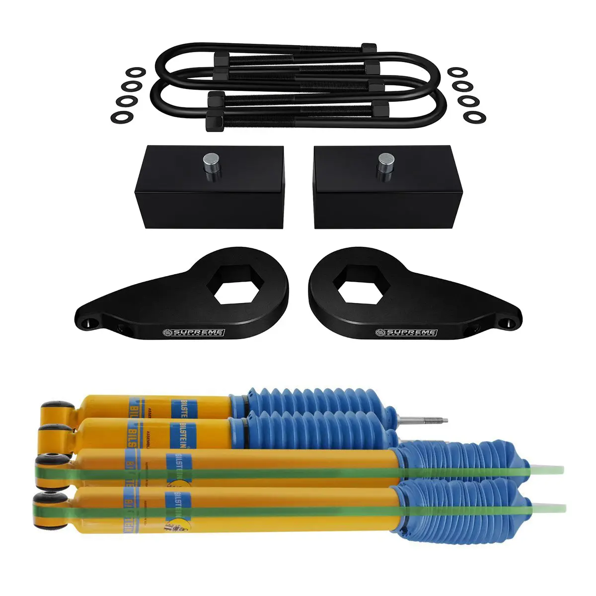 1997-2003 Ford F150 Full Suspension Lift Kit & Bilstein Shocks 4Wd 4X4 1