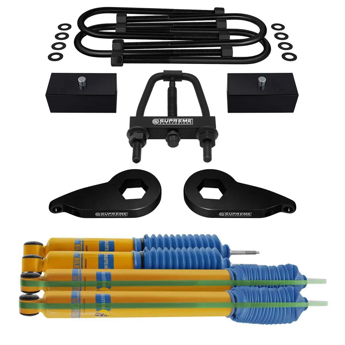 1997-2003 Ford F150 Full Suspension Lift Kit, Install Tool & Bilstein Shocks 4Wd 4X4 1