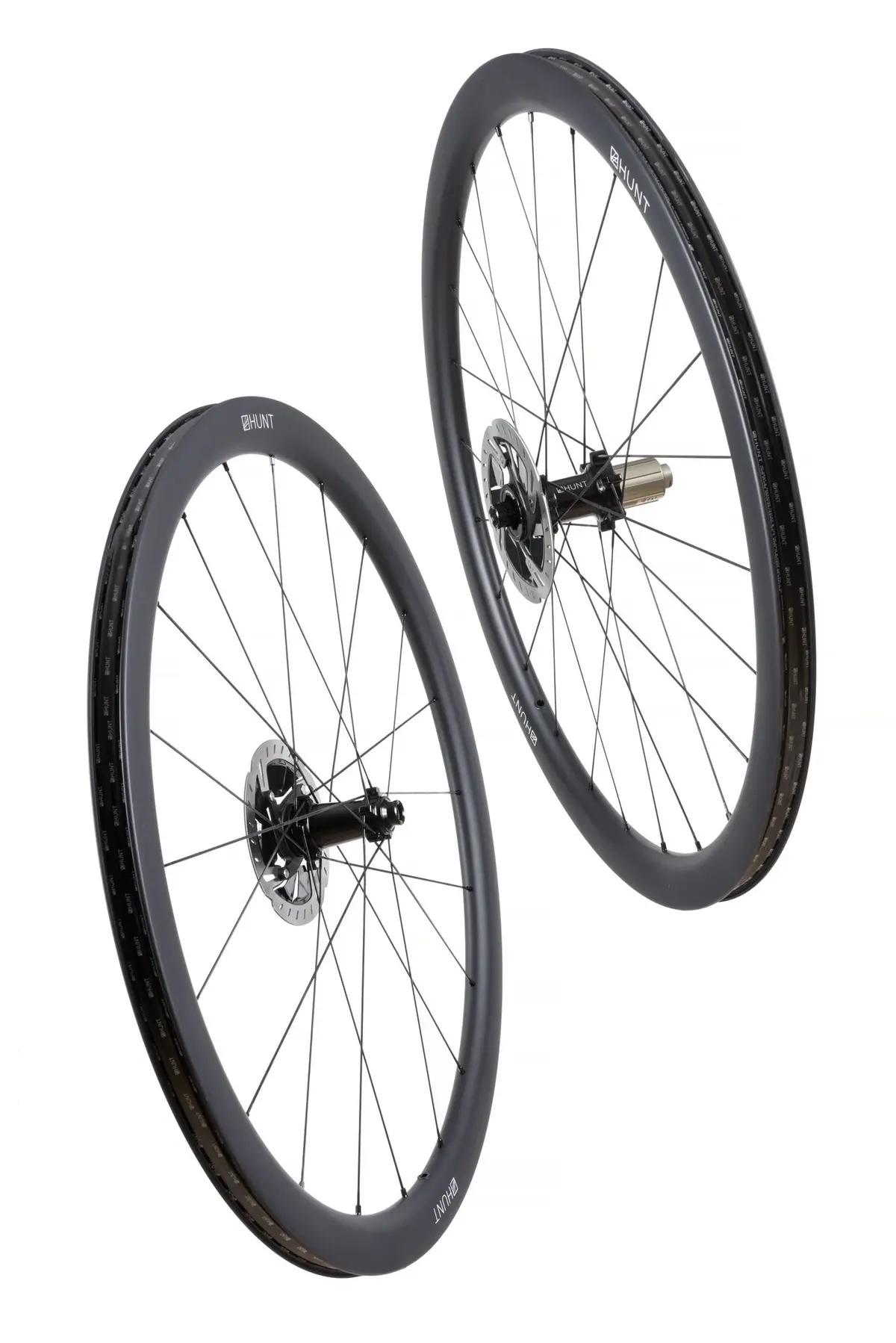 Hunt 40 Carbon Aero Disc Wheelset 1