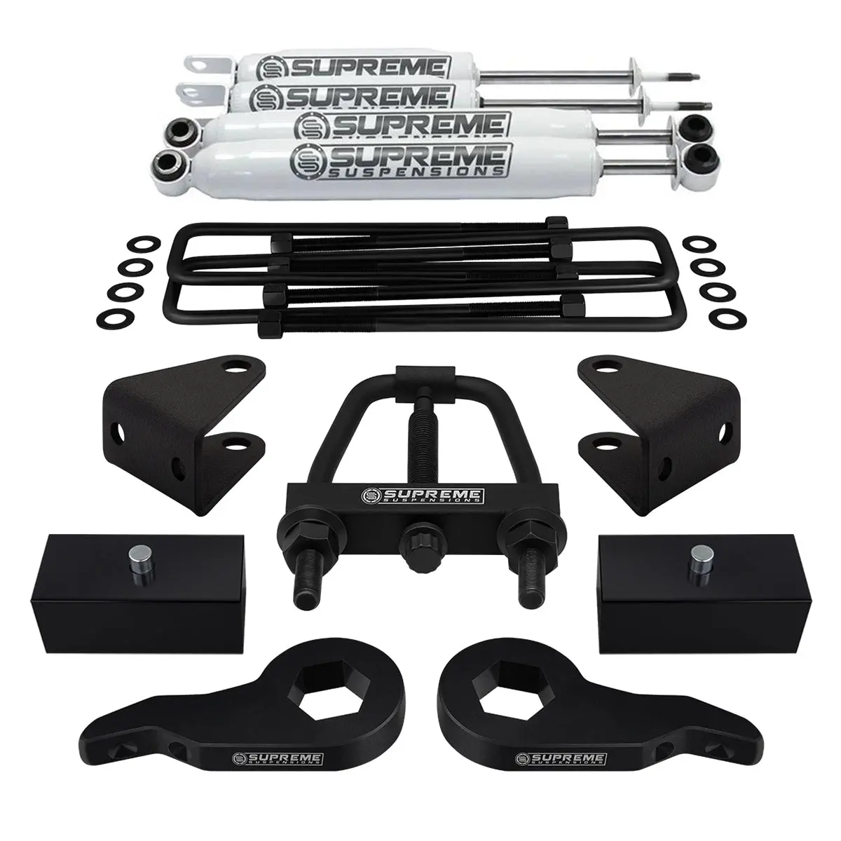 2000-2013 Gmc Yukon Xl 2500 Full Suspension Lift Kit W/ Install Tool & Extended Pro Comp Shocks 4Wd 1