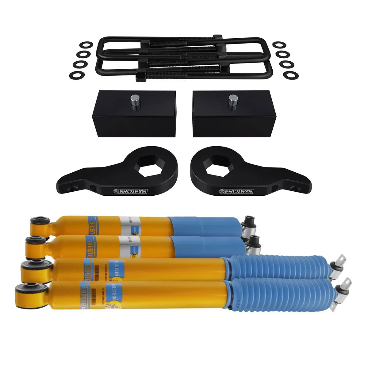 1988-1999 Chevy K3500 Full Suspension Lift Kit & Bilstein Shocks 4Wd 4X4 1