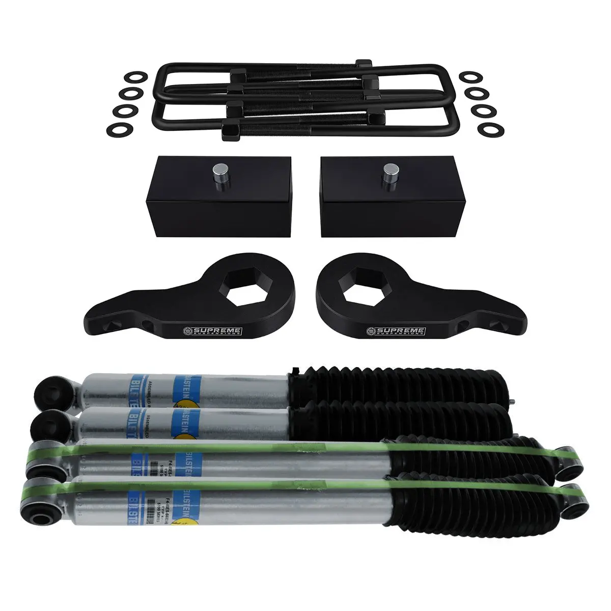 1988-1999 Chevy K3500 Full Suspension Lift Kit & Bilstein Shocks 4Wd 4X4 5