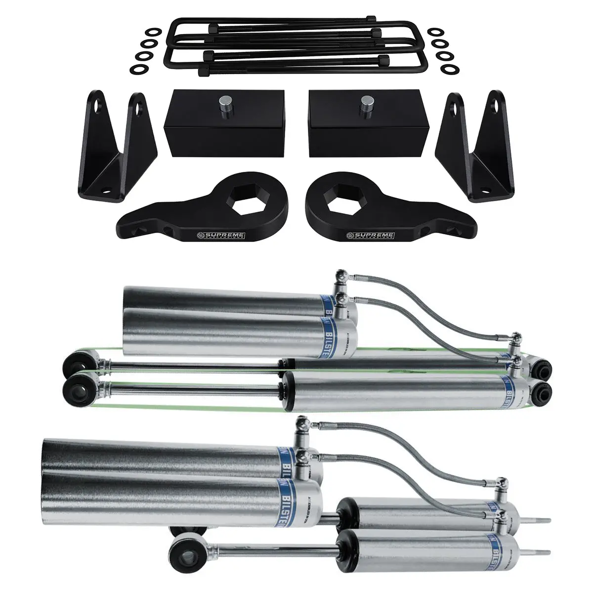 2001-2006 Chevy Avalanche 2500 Full Suspension Lift Kit & Bilstein Shocks 4Wd 2Wd 9