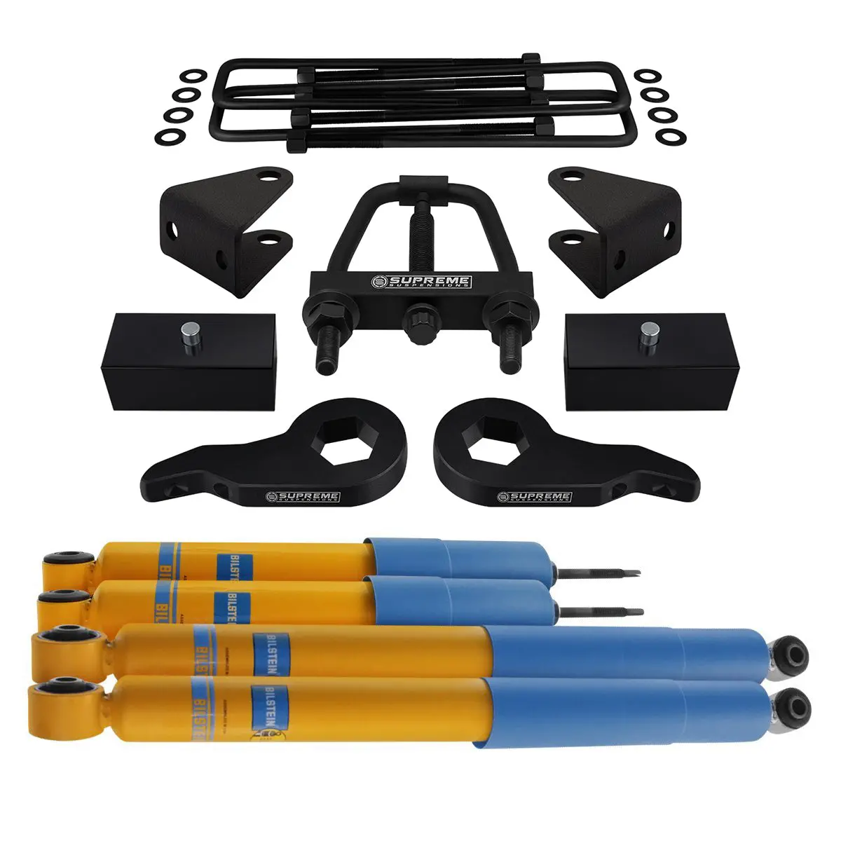 2002-2006 Chevy Avalanche 2500 Full Suspension Lift Kit, Bilstein Shocks & Install Tool 4Wd 2Wd 1