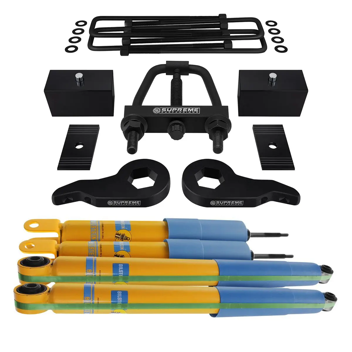 1999-2007(Classic) Chevy Silverado 1500 Full Suspension Lift Kit W/ Tool , Shims, And Bilstein Shocks 4Wd 4X4 1