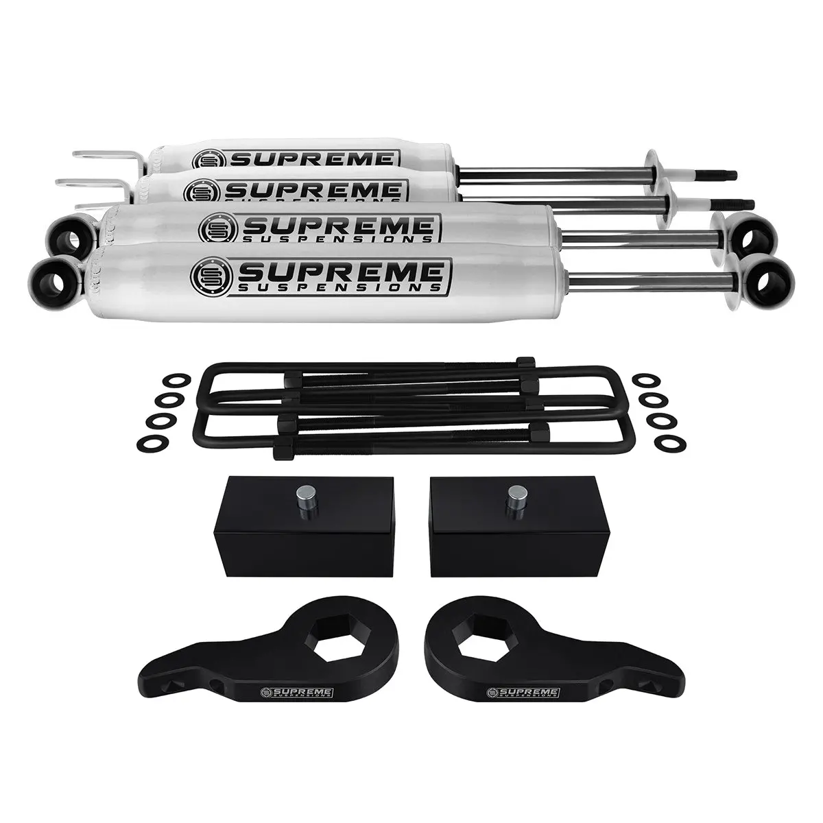 1992-1999 Chevy Suburban 1500 Full Suspension Lift Kit & Extended Pro Comp Shocks 4Wd 4X4 1