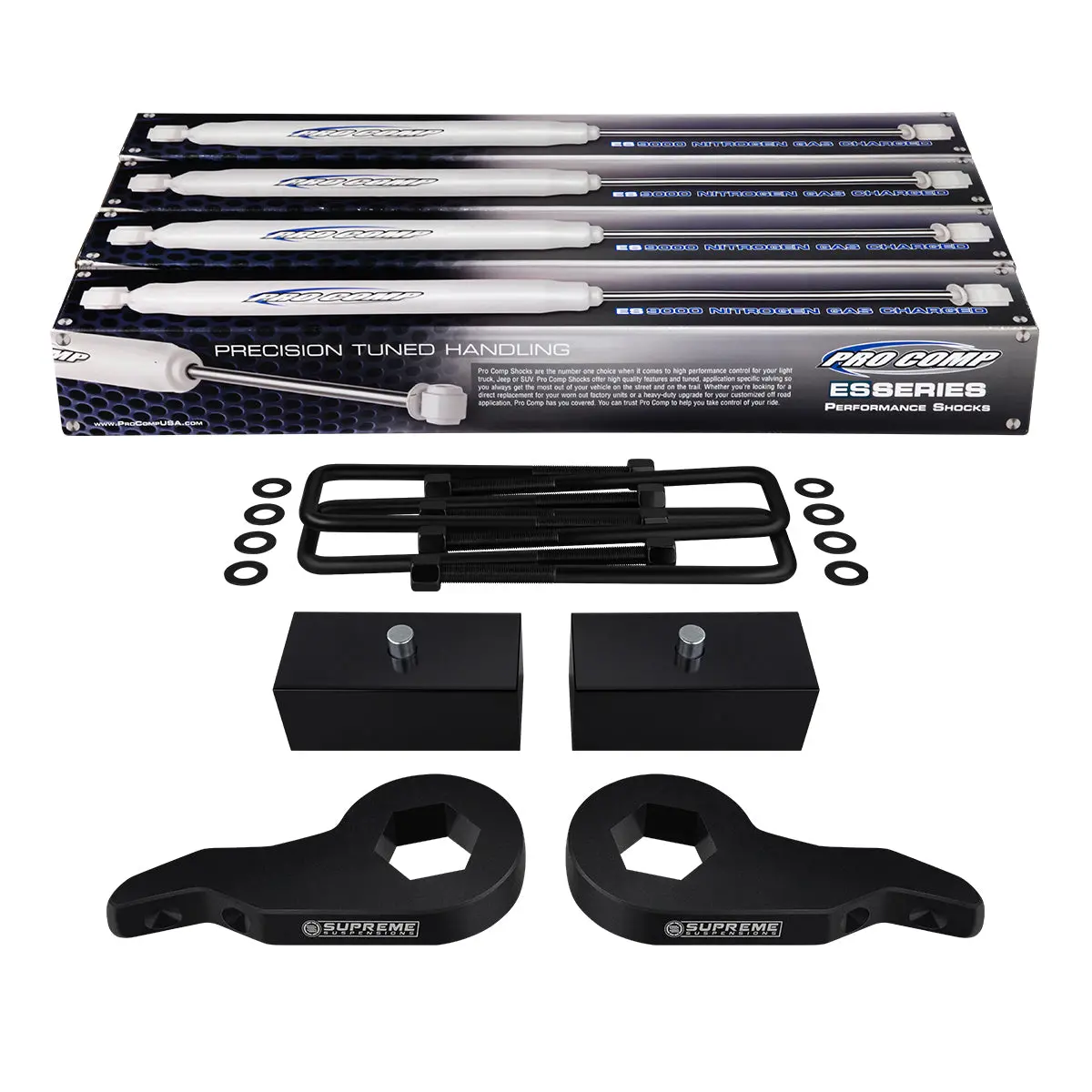 1999-2007(Classic) Gmc Sierra 1500 Full Suspension Lift Kit & Extended Pro Comp Shocks 4Wd 4X4 1