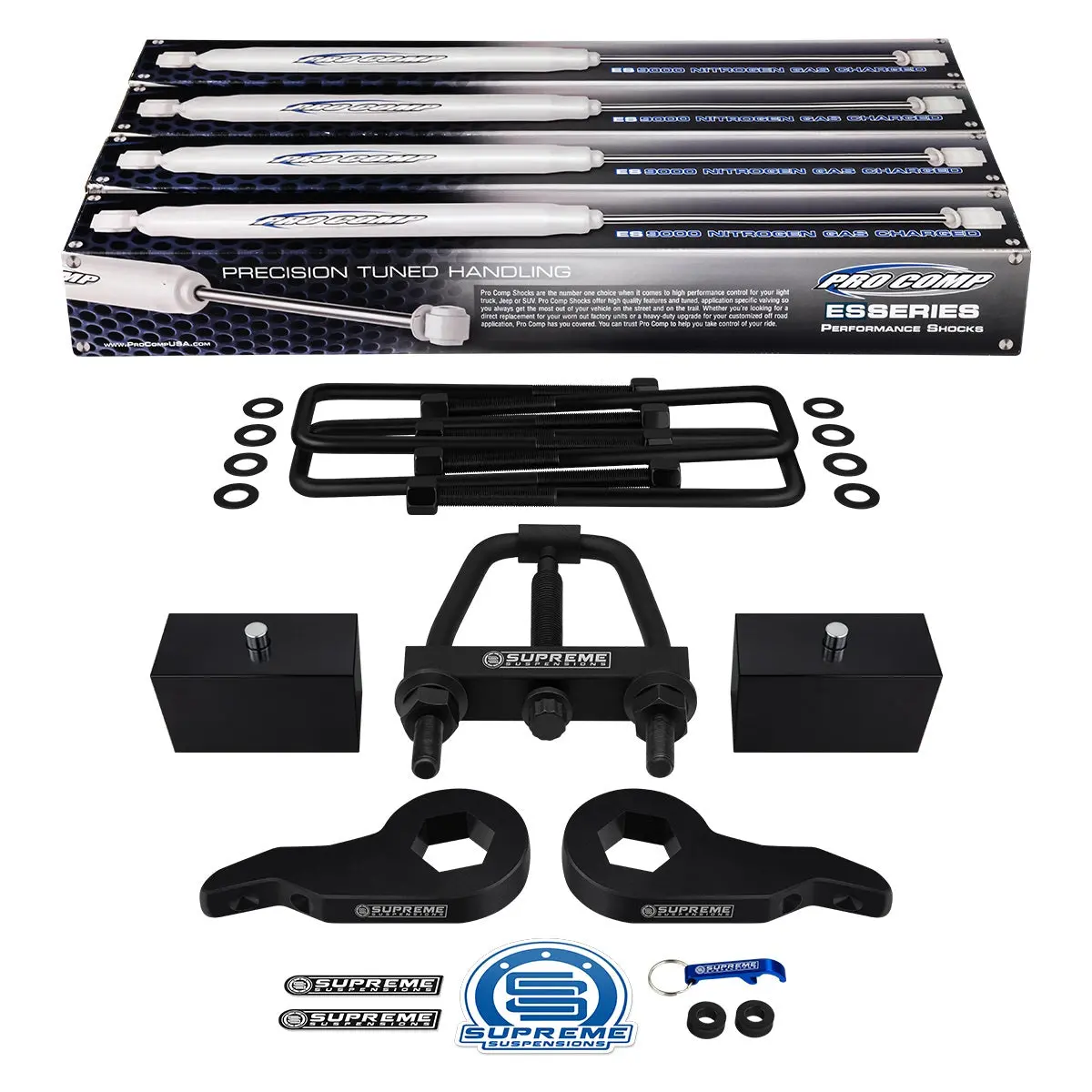 1999-2007(Classic) Gmc Sierra 1500 Full Suspension Lift Kit W/ Tool & Extended Pro Comp Shocks 4Wd 1