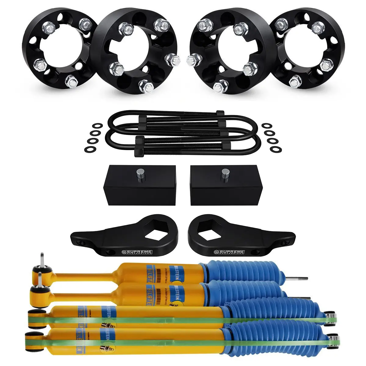 1998-2012 Ford Ranger Full Suspension Lift Kit, Bilstein Shocks & Wheel Spacers 4Wd 1