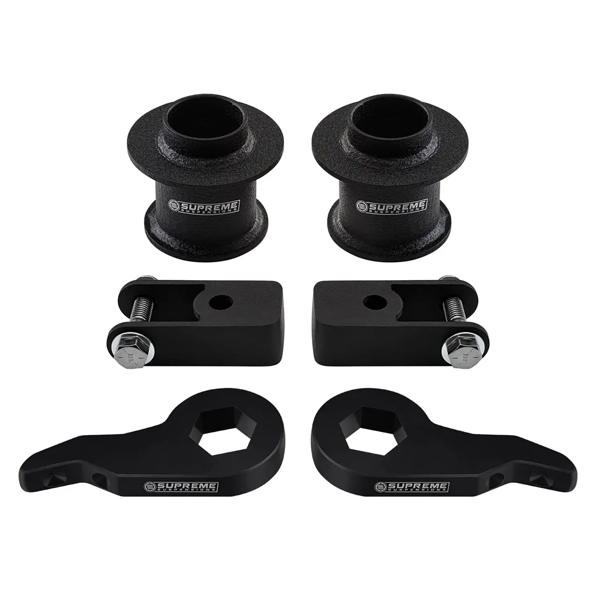 2000-2006 Chevy Suburban 1500 Full Suspension Steel Lift Kit & Shock Extenders 4Wd 3