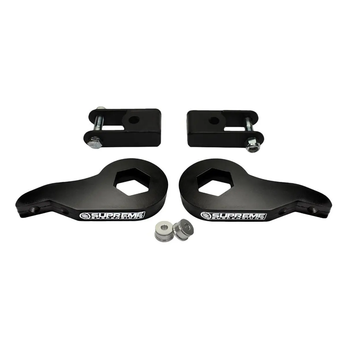 2002-2006 Cadillac Escalade 3" Adjustable Front Lift Kit & Shock Extenders 4Wd 1