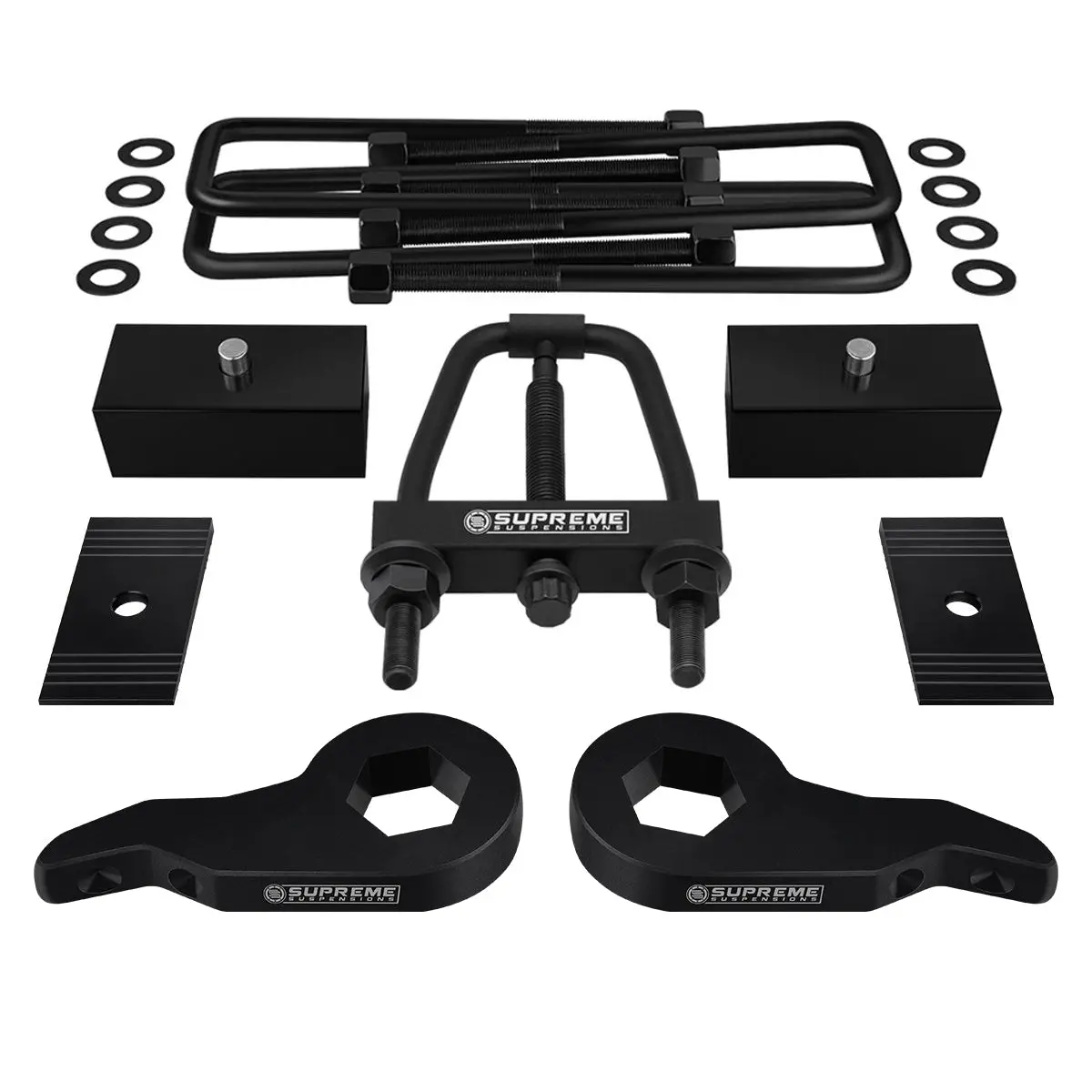 1992-1999 Gmc Yukon 1500 Full Suspension Lift Kit, Shims & Install Tool 4Wd 4X4 1