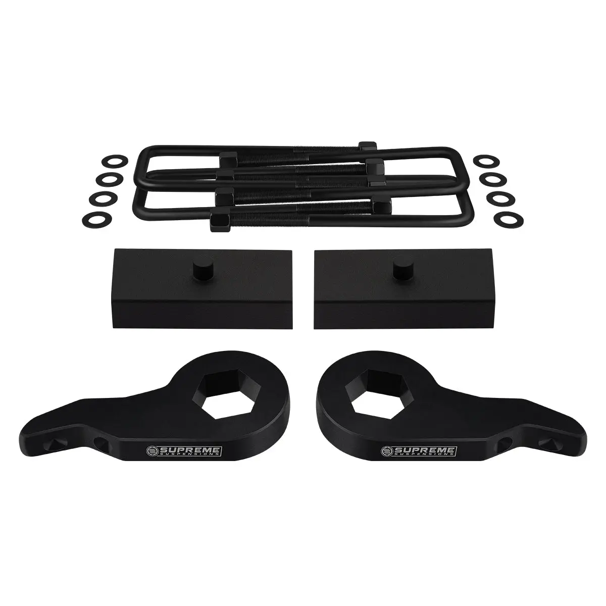 1995-1999 Chevy Tahoe Full Suspension Lift Kit 4Wd | Supreme's New Hd Steel Lift Blocks! 1