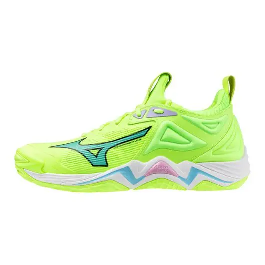 Mizuno Wave Momentum 3 - Unisex Volleyball Shoe - Neo Lime 1